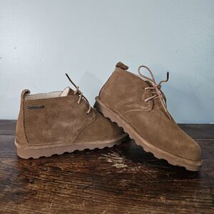 Bearpaw Skye Hickory Brown Chukka Bootie Womens Size 9